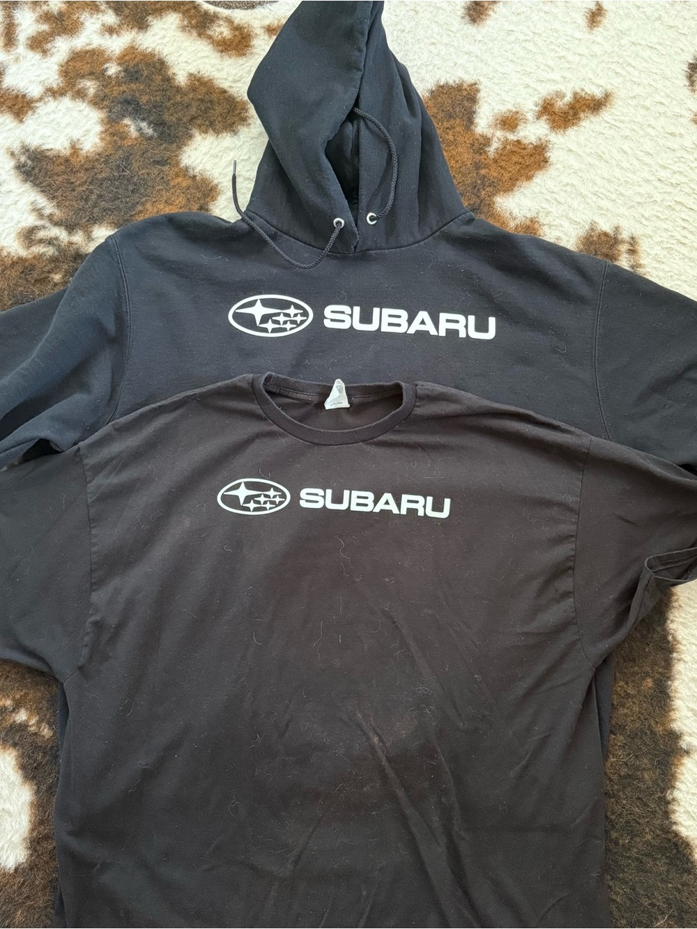 Subaru Hoodie & T-Shirt Bundle